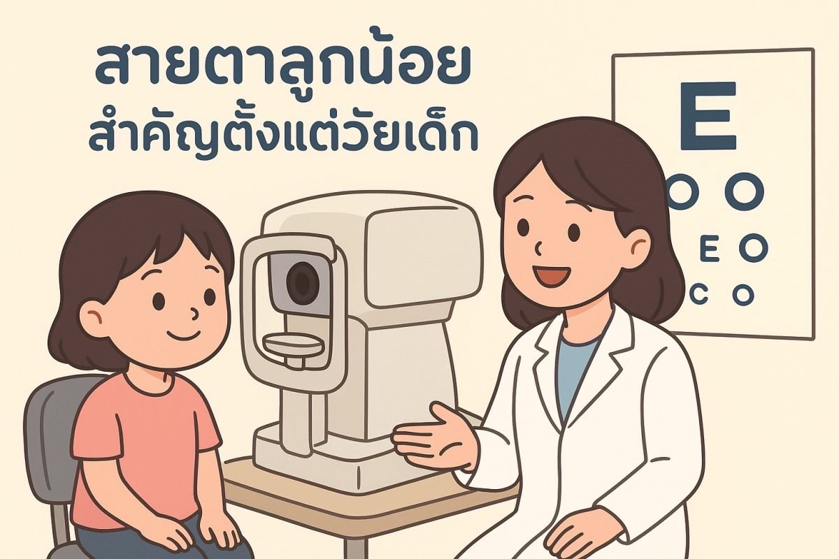 สายตาลูกน้อย